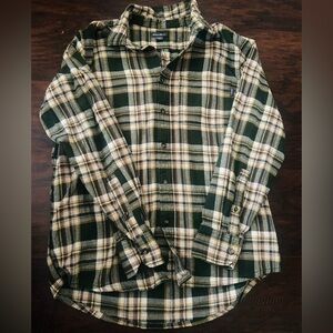 Eddie Bauer plaid flannel